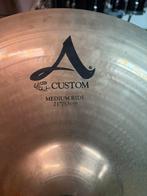 Zildjian A Custom 21” Medium Ride – USA – helder & crashable, Muziek en Instrumenten, Drumstellen en Slagwerk, Ophalen of Verzenden