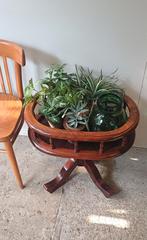 Vintage brocante houten plantentafeltje, Ophalen