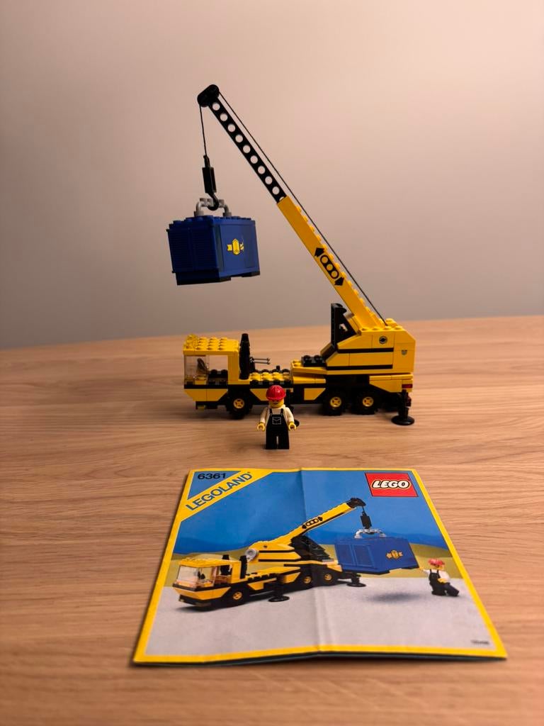 LEGO set 6361 Mobile Crane (2), Lego, Ophalen of Verzenden, Zo goed als nieuw, LEGOLAND