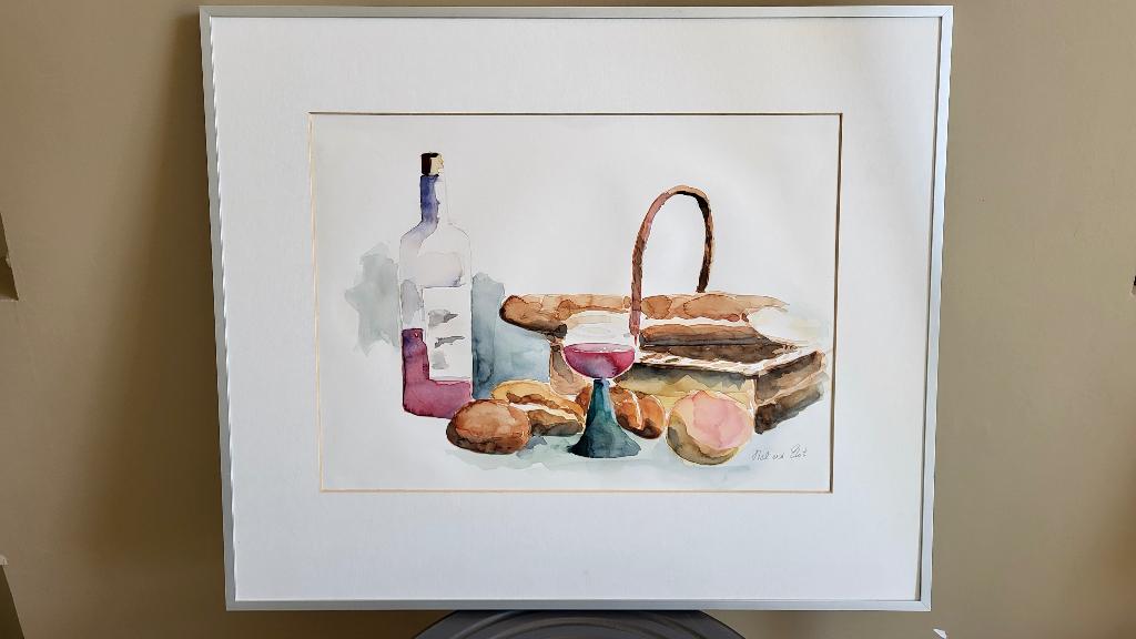 Mooie Aquarel * Nel vd slot, Ophalen