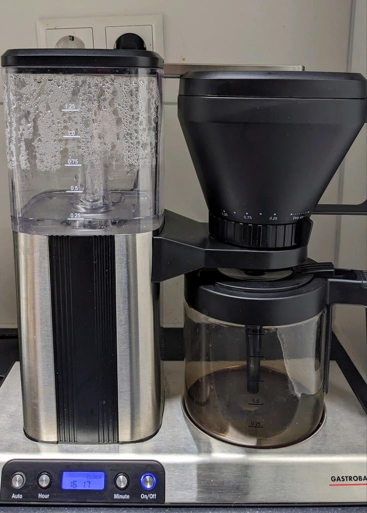 Coffee machine Gastroback Design Brew Advanced 42706, Gebruikt, Koffiemachine, Gemalen koffie, Ophalen of Verzenden