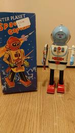 Vintage Space Captain Robot met Opwindmechanisme, Ophalen of Verzenden