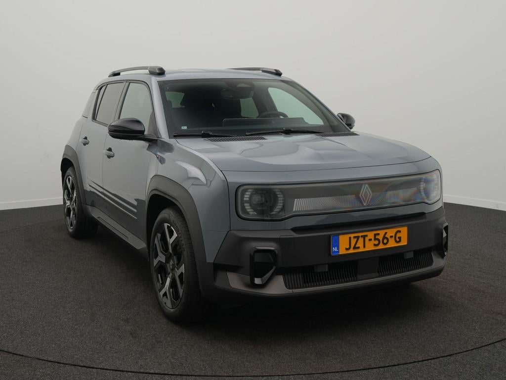 Renault 4 Comfort Range Techno 52 kWh - RIJKLAARPRIJS - DEMO, 12 maanden, Stof, 750 kg, Origineel Nederlands
