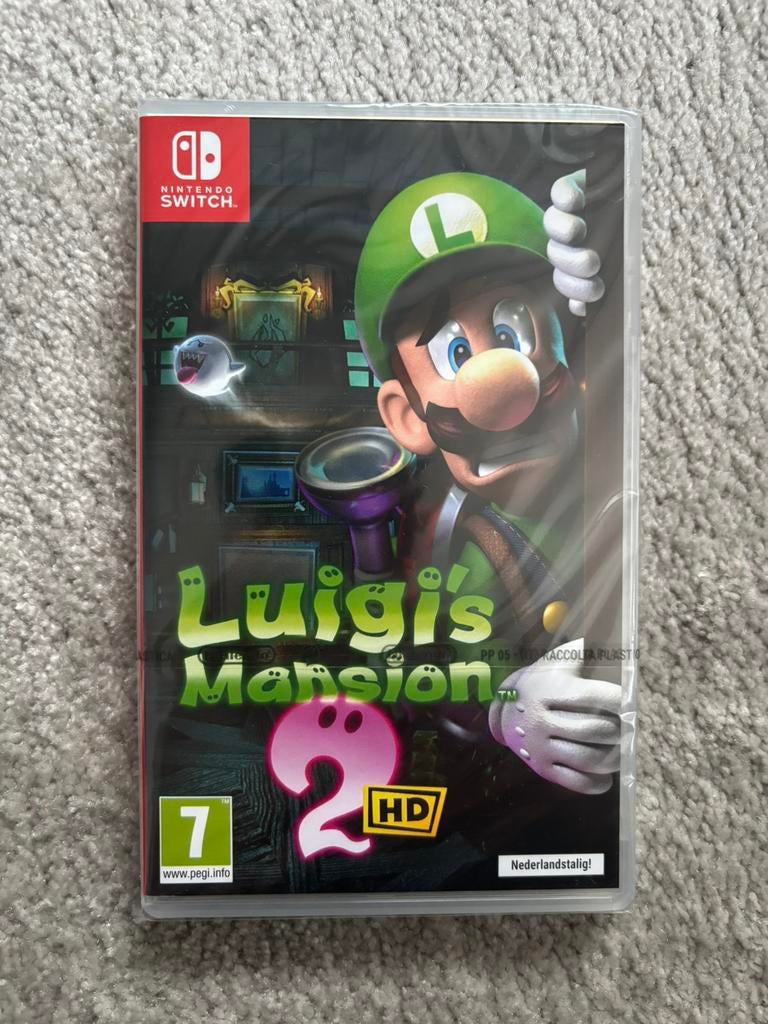 Luigi’s Mansion 2 HD (Switch, HOL, Sealed), Spelcomputers en Games, Avontuur en Actie, 1 speler, Nieuw, Ophalen of Verzenden