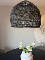 HK living wicker hanglamp maat M, Huis en Inrichting, Lampen | Hanglampen, Ophalen, Zo goed als nieuw, Minder dan 50 cm