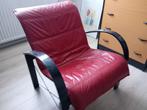 Ikea Polhem, Huis en Inrichting, Fauteuils, Ophalen, Gebruikt, 75 tot 100 cm, Leer