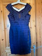 Jurk paars london times 38 oto 48 lengte 97, Maat 38/40 (M), Paars, Ophalen of Verzenden, Zo goed als nieuw