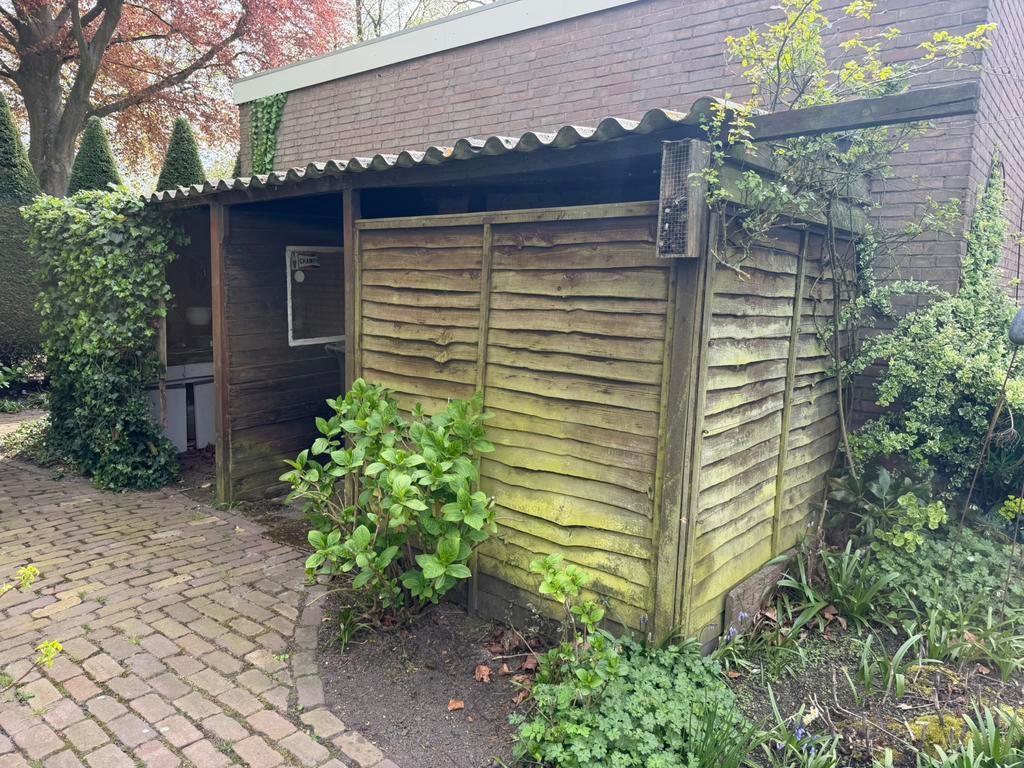 Schuurtje, Ophalen of Verzenden, Zo goed als nieuw, Hout, Overige typen