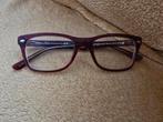 ZGAN RAY-BAN BORDEAUX ROOD BRIL/MONTUUR - INFO ZIE ADVERTENT, Overige merken, Ophalen of Verzenden, Zo goed als nieuw, Rood