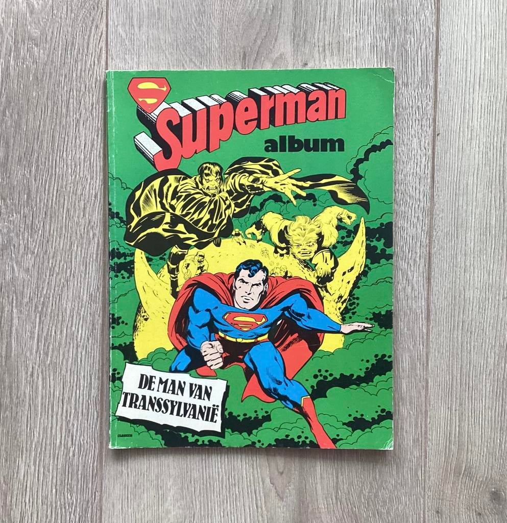 Superman stripboek, Eén stripboek, Ophalen of Verzenden, Gelezen