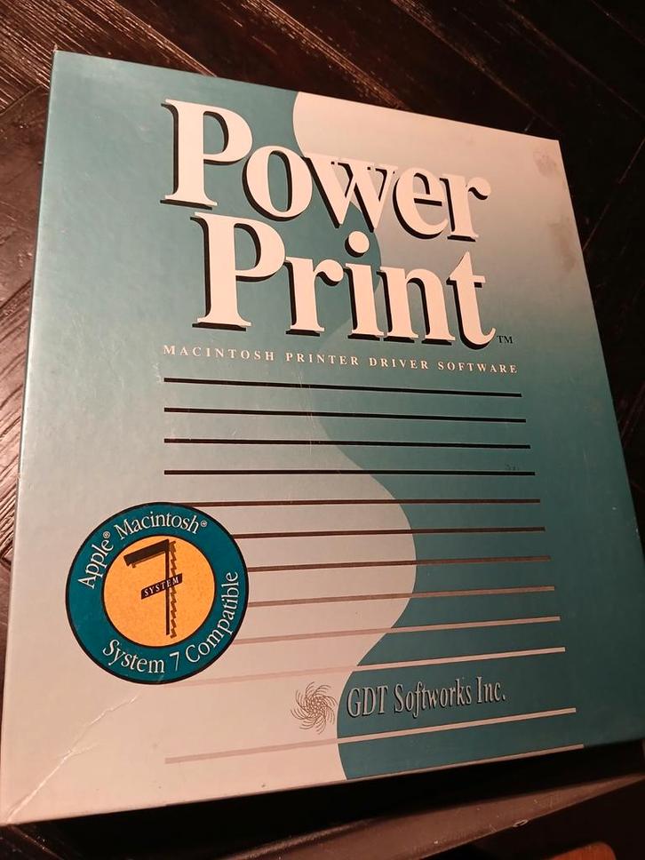 PowerPrint Macintosh Printer Driver Software, Computers en Software, Overige Computers en Software, Gebruikt, Ophalen of Verzenden