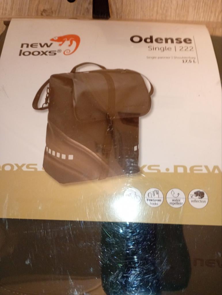 Nieuw new looxs Odense single fietstas, Fietsen en Brommers, Fietsaccessoires | Fietstassen, Ophalen of Verzenden, Nieuw