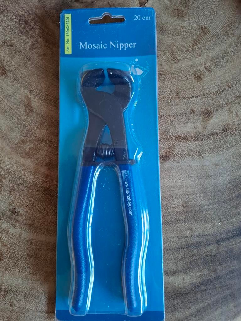 Nieuwe mozaïek tang - ongebruikt, Hobby en Vrije tijd, Knutselen, Gereedschap of Toebehoren, Nieuw, Blauw, Metaal