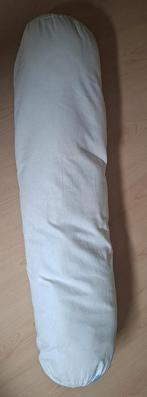 Guling (rolkussen) 90cm met 3 slopen., Eenpersoons, Wit, Ophalen of Verzenden, Zo goed als nieuw