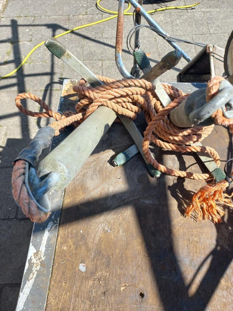2x dreg of anker voor kleine boot, Watersport en Boten, Ophalen of Verzenden