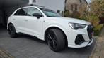Audi Q3 45 Tfsi e 245pk Phev 2x S-line 20inch NIEUWSTAAT!!, Zwart, Leder en Stof, Wit, Plug-in hybride