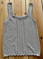Top WE Fashion - Beige gehaakt - XS / Small (maat 34), WE, Beige, Ophalen of Verzenden, Zo goed als nieuw