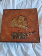 Oud Victoria Biscuits blik - Vintage koekblik, Verzamelen, Ophalen, Gebruikt, Koek(jes), Overige merken