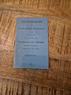 ANWB regelement uit 1920, Ophalen of Verzenden