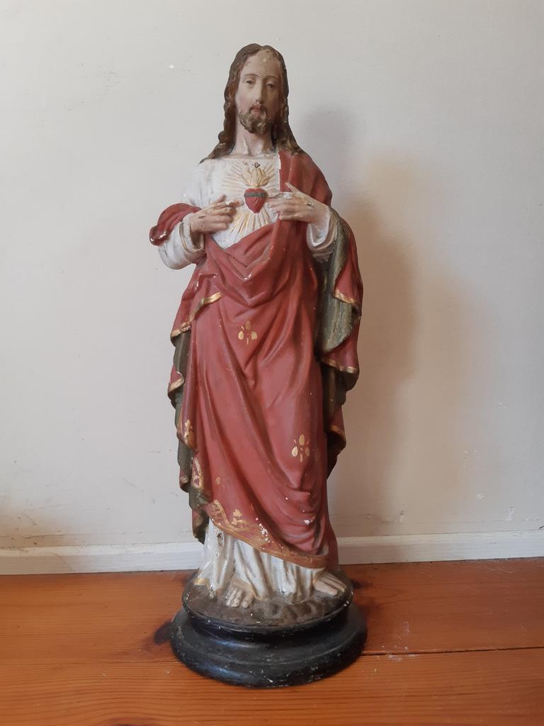 Mooi Jezus beeld, Antiek en Kunst, Antiek | Religie, Ophalen of Verzenden