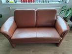 2,5 zits leren bank, cognac kleur., Ophalen, Gebruikt, Klassiek, 150 tot 200 cm