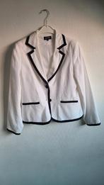 linnen blazer, Kleding | Dames, Jasjes, Kostuums en Pakken, Maat 38/40 (M), Promiss, Wit, Ophalen of Verzenden