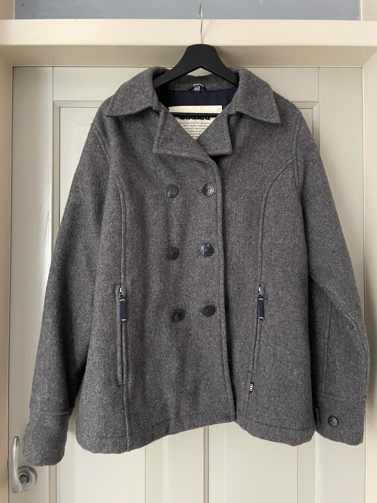 Gaastra wollen jas maat XXL, Ophalen of Verzenden, Zo goed als nieuw, Maat 46/48 (XL) of groter, Grijs