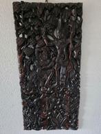 Prachtig Balinees houtsnijwerk wandpaneel, Ophalen of Verzenden