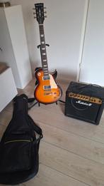 Harley Benton Gitaar V7 Series met Marshall versterker, Met versterker, Zo goed als nieuw, Solid body, Ophalen