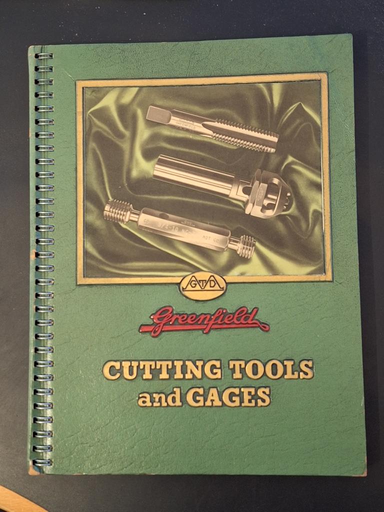 Catalogus “Greenfield Cutting Tools and Gages” uitgave 1949., Boeken, Techniek, Ophalen of Verzenden, Zo goed als nieuw, Werktuigbouwkunde