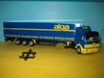 Alga  MERCEDES met oplegger  Herpa, Ophalen of Verzenden, Nieuw, Bus of Vrachtwagen, Herpa