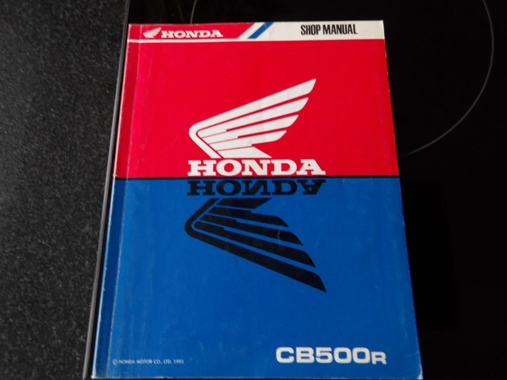 Orig werkplaatshandboek Honda CB500 R, Motoren, Verzenden, Honda