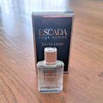 Escada Pour Homme Miniatuur 5 ml, Ophalen of Verzenden, Zo goed als nieuw, Miniatuur, Gevuld
