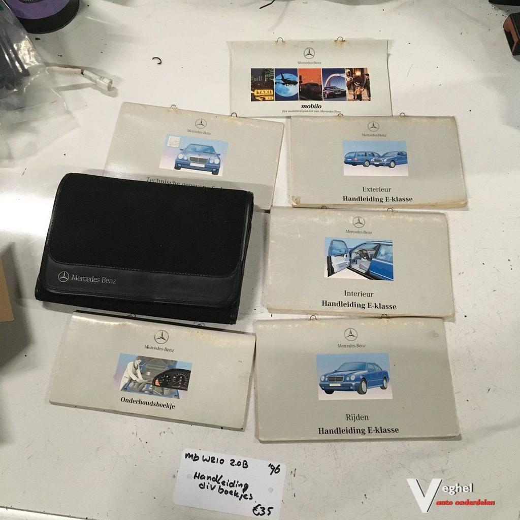 Mercedes W210 2.0 Benzine 1996  Handleiding, Ophalen of Verzenden