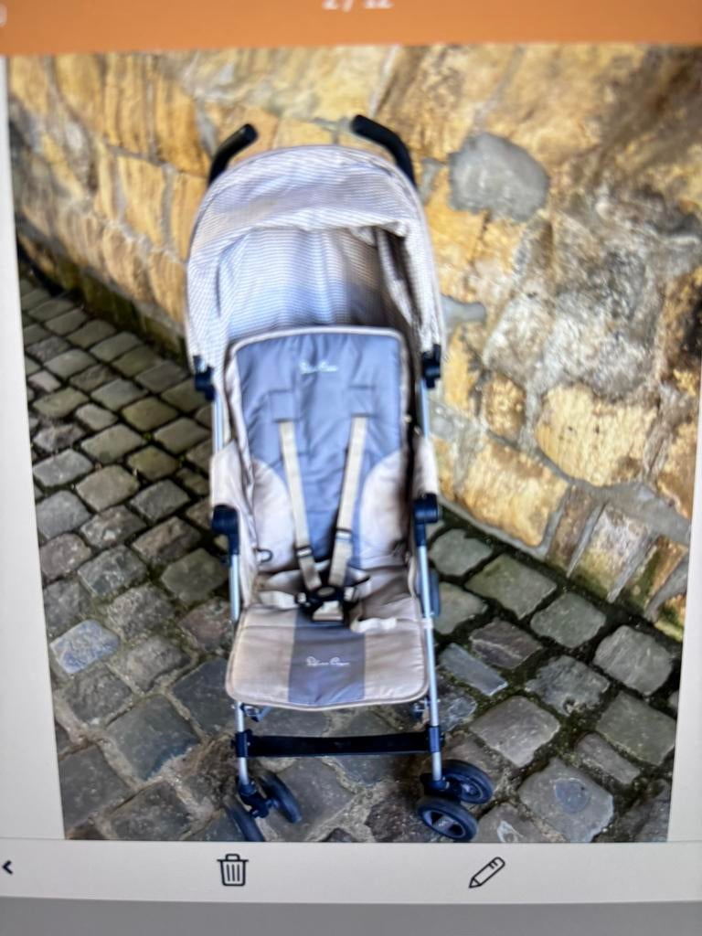 BUGGY/KINDERWAGEN SILVERCROSS IDEAAL VOOR ERBIJ OF RESERVE, Ophalen, Zo goed als nieuw