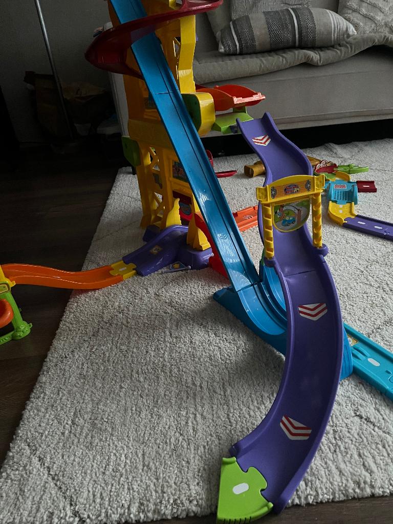 VTech tech racebaan en auto's, Ophalen, Gebruikt, Overige typen