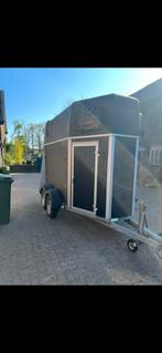 Humbaur 1,5 paardstrailer, Ophalen, Gebruikt, Hout, 1½-paards trailer