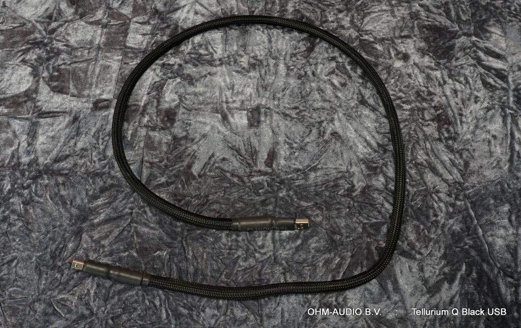 Tellurium Q, Black, USB, 1.0 Meter, Occasion, Ophalen of Verzenden, Zo goed als nieuw, Minder dan 2 meter, Interlink-kabel