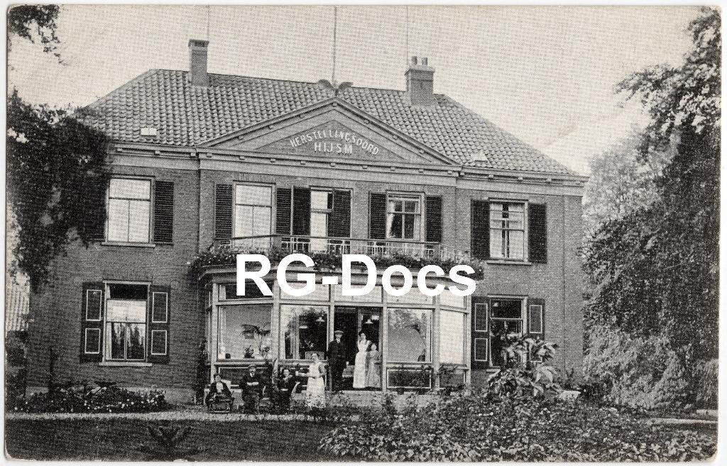 Ansichtkaart - Briefkaart Herstellingsoord Vorden HIJSM 1914, Ophalen of Verzenden, Voor 1920, Gelopen, Gelderland