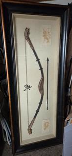 Prachtig ingelijste Japanse pijl en boog - 180cm, Ophalen, Zo goed als nieuw