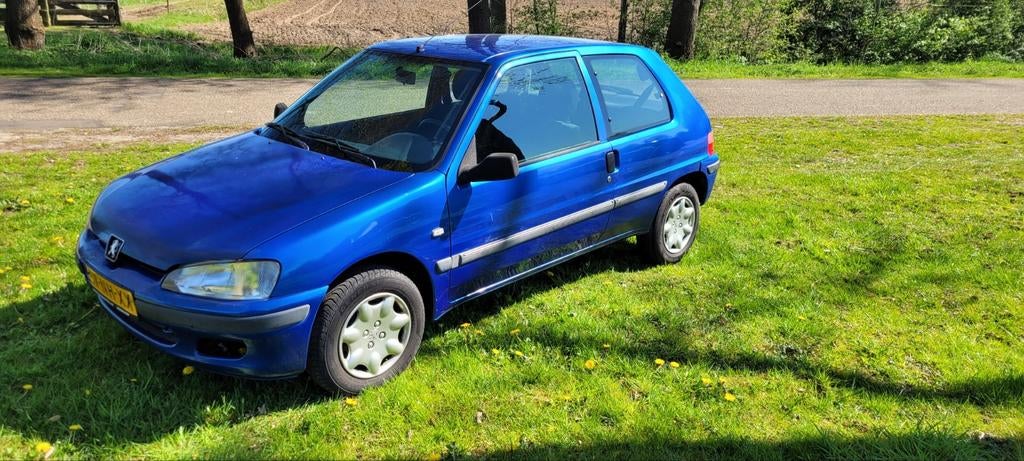 Peugeot 106 met Nw APK 4 juni 2027, Voorwielaandrijving, Stof, Elektrische ramen, 4 cilinders