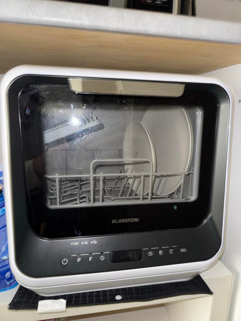 Mini Vaatwasser Klarstein, Witgoed en Apparatuur, Vaatwasmachines, Ophalen, Eco programma, Minder dan 10 liter, Zo goed als nieuw