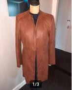 Lynde maat 38 college style cognac lange blazer, Maat 38/40 (M), Bruin, Ophalen of Verzenden, Zo goed als nieuw