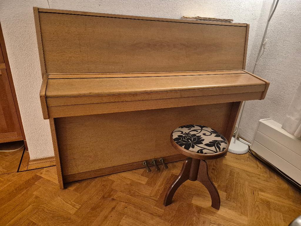 Piano Dietmann, Muziek en Instrumenten, Ophalen, Gebruikt, Bruin, Piano