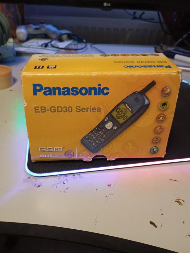 Panasonic EB-GD30 Series GSM Dualband Telefoon, Geen camera, Ophalen of Verzenden, Zo goed als nieuw, Klassiek of Candybar