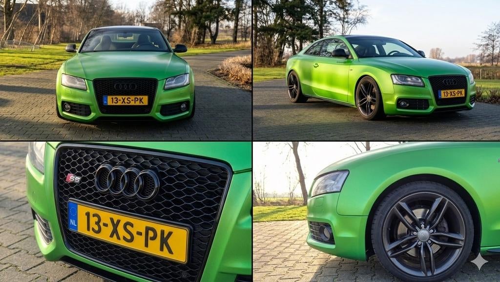 Audi S5 4.2 V8 inruil mogelijk., Auto's, Audi, 8 cilinders, 4 stoelen, Alcantara, Origineel Nederlands