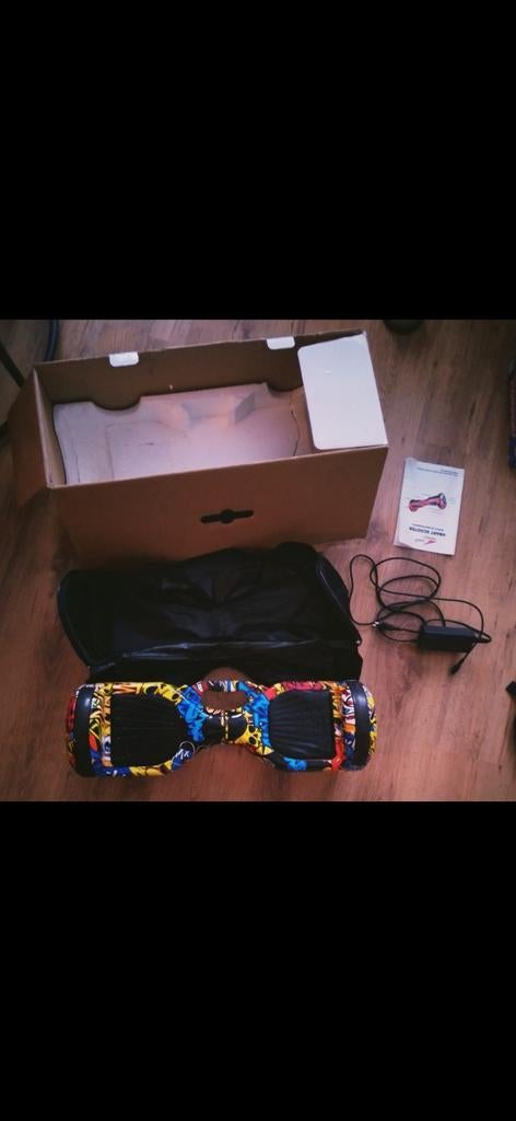 Umit Hoverboard met Bluetooth, LED en draagtas, Fietsen en Brommers, Steps, Ophalen of Verzenden, Zo goed als nieuw, Overige typen