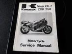 orig werkplaatshandboek Kawasaki ZX7 ZXR750, Motoren, Handleidingen en Instructieboekjes, Verzenden, Kawasaki