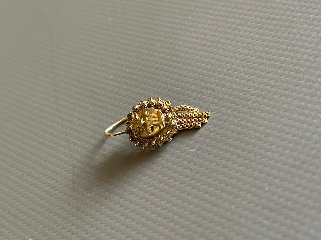 Oorbel, Sieraden, Tassen en Uiterlijk, Antieke sieraden, Ophalen of Verzenden, Overige materialen, Oorbellen