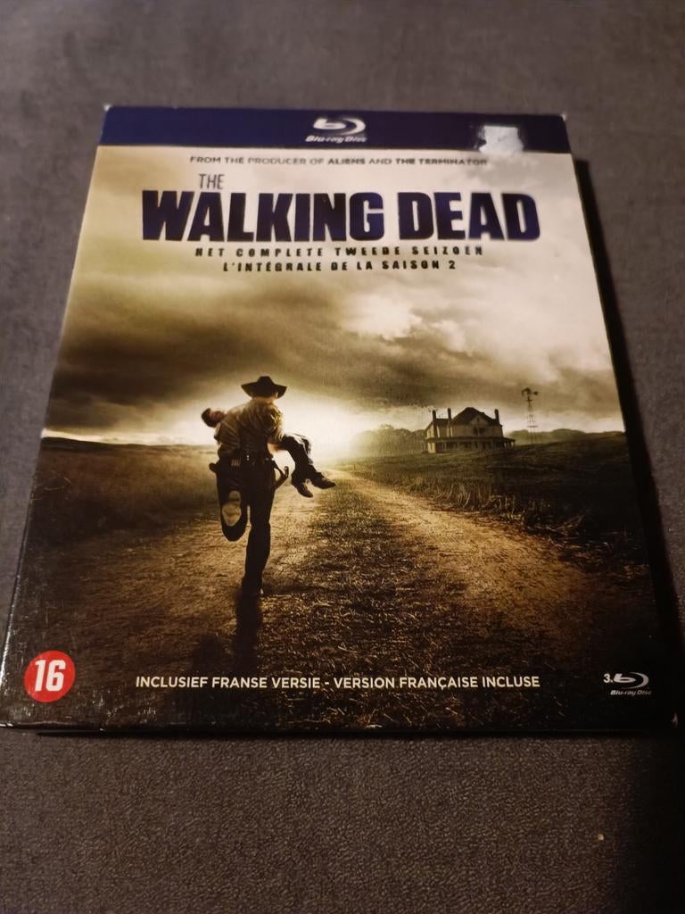 The Walking Dead seizoen 2 - bluray, Ophalen of Verzenden, Zo goed als nieuw, Horror